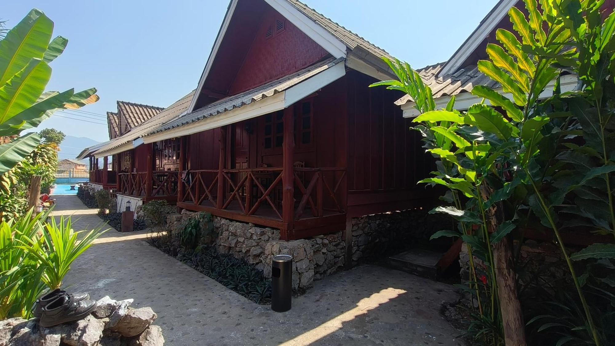 Bungalow Vang Vieng Exterior foto